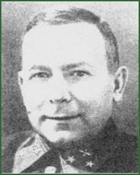 Portrait of Major-General of Aviation Nikolai Ivanovich Mikhailov
