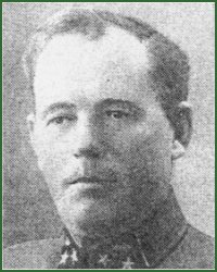 Portrait of Major-General of Tank Troops Timofei Andreevich Mishanin