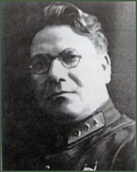 Portrait of Division-Commissar Georgii Fedorovich Nevraev