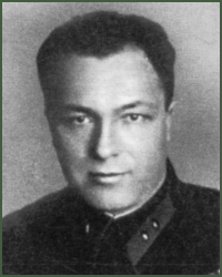 Portrait of Division-Commissar Mikhail Semenovich Nikishev