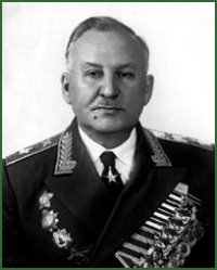 Portrait of Marshal of Artillery Georgii Fedorvich Odintsov