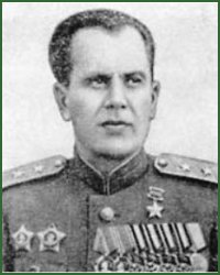 Portrait of Lieutenant-General of Tank Troops Aleksei Pavlovich Panfilov