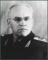 Portrait of Major-General of Tank-Engineering Service Fedor Fedorovich Pechenikin