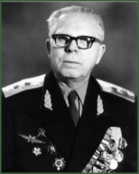 Portrait of Lieutenant-General of Aviation Ivan Fedorovich Petrov
