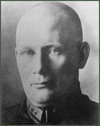 Portrait of Division-Commissar Danizil Danizilevich Plau