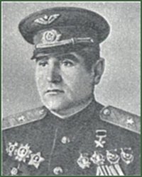 Portrait of Major-General of Aviation Ivan Semenovich Polbin