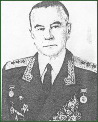 Portrait of Colonel-General of Aviation-Engineering Service Aleksandr Nikolaevich Ponomarev