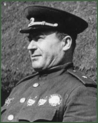 Portrait of Lieutenant-General of Tank Troops Nikolai Kirillovich Popel