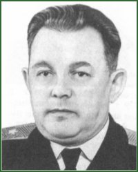 Portrait of Colonel-General of Aviation Evgenii Nikolaevich Preobrazhenskii