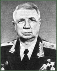Portrait of Major-General of Aviation Gavriil Mikhailovich Prokofev