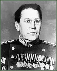 Portrait of Army General Maksim Alekseevich Purkaev