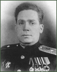 Portrait of Major-General of Tank Troops Mikhail Vladimirovich Rabinovich
