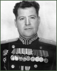Portrait of Lieutenant-General of Aviation-Engineering Service Vasilii Ivanovich Rebrov