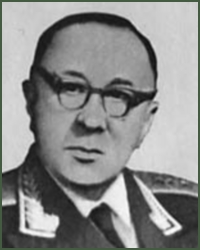 Portrait of Colonel-General of Aviation-Engineering Service Petr Vasilevich Rodimov