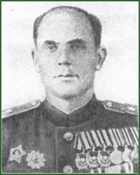 Portrait of Major-General of Tank Troops Mikhail Gordeevich Sakhno