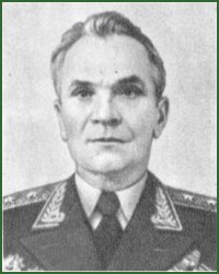 Portrait of Lieutenant-General of Aviation Ivan Klimentevich Samokhin