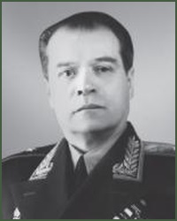 Portrait of Major-General of Aviation-Engineering Service Viktor Aleksandrovich Semenov