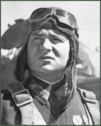 Portrait of Major-General of Aviation Ivan Ivanovich Serbin