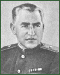 Portrait of Lieutenant-General of Aviation Andrei Rodionovich Sharapov