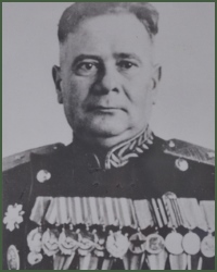 Portrait of Major-General Gennadii Iilich Sheipak