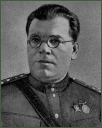 Portrait of Major-General of Tank-Engineering Service Nikolai Nikolaevich Shestakov