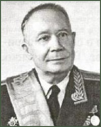 Portrait of Major-General of Tank-Engineering Service Ivan Naumovich Shevchenko