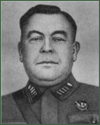 Portrait of Major-General of Tank Troops Mikhail Vasilevich Shirobokov