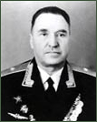 Portrait of Major-General of Aviation Mikhail Vasilevich Shishkin