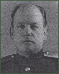 Portrait of Major-General of Tank Troops Pavel Nikolaevich Shmyrov