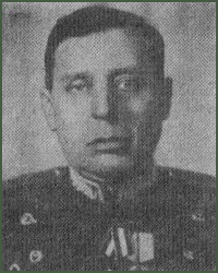 Portrait of Major-General of Veterinary Services Abram Efremovich Shpiller
