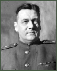 Portrait of Lieutenant-General of Tank Troops Albert Ivanovich Shtromberg