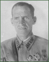 Portrait of Major-General of Tank Troops Boris Mikhailovich Skvortsov