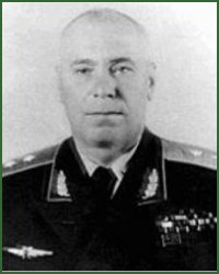 Portrait of Lieutenant-General of Aviation David Iakovlevich Slobozhan