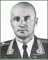 Portrait of Major-General of Aviation Petr Mikhailovich Stefanovskii