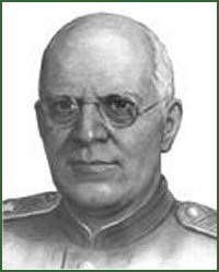 Portrait of Major-General of Tank-Engineering Service Iurii Aleksandrovich Stepanov
