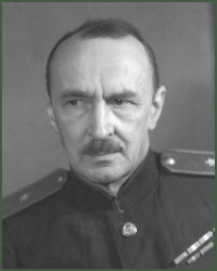 Portrait of Major-General of Aviation Mikhail Pavlovich Stroev