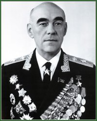 Portrait of Marshal of Aviation Vladimir Aleksandrovich Sudets