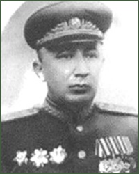 Portrait of Lieutenant-General of Tank Troops Fedor Vasilevich Sukhoruchkin