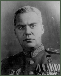 Portrait of Lieutenant-General of Tank Troops Nikolai Matveevich Teliakov