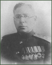 Portrait of Major-General of Tank Troops Sergei Mikhailovich Timofeev