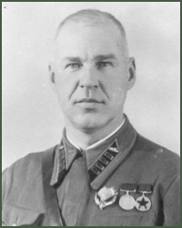 Portrait of Major-General of Technical Troops Nikolai Gavrilovich Trebushnoi
