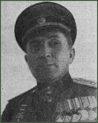 Portrait of Major-General of Tank-Engineering Service Ivan Vasilevich Trofimov