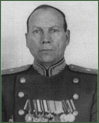 Portrait of Major-General of Tank Troops Ivan Grigorevich Tsibin