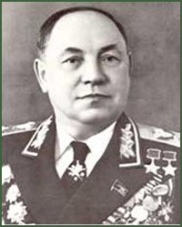Portrait of Marshal of Soviet Union Matvei Vasilevich Zakharov