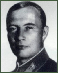 Portrait of Lieutenant-General of Aviation Aleksandr Vasilevich Beliakov