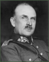 Portrait of Army General Josef Bílý