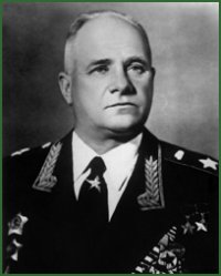 Portrait of Marshal of Tank Troops Semen Iliich Bogdanov