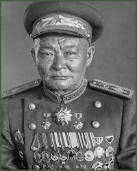Portrait of Marshal Khorloogiin Choibalsan