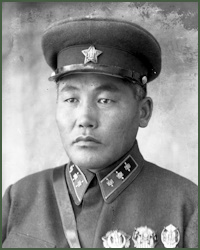 Portrait of Army-Commander Gotovyn Damba