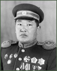 Portrait of Army General Batyn Dorzh